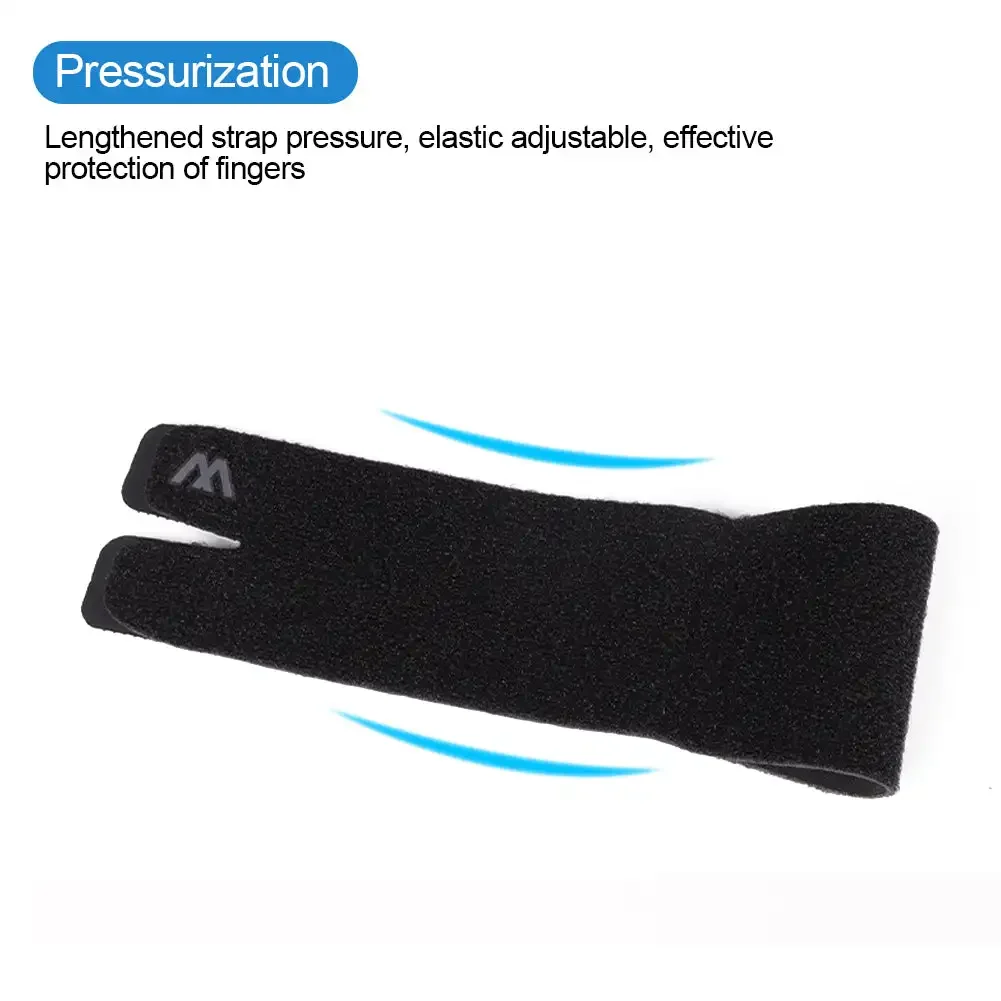 1PC Finger Splint Adjustable Finger Support Brace Sleeve Protector Basketball Joint Protector Sports Support Tape