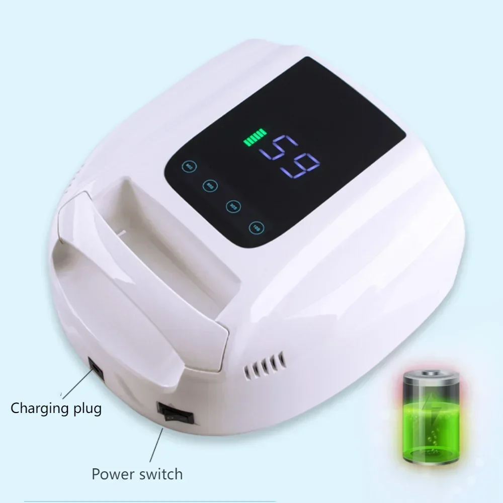Cosmetics Professional 96W Rechargeable Nail Lamp Wireless UV Led Lamp Gel Polish Nail Drying Manicure Tools Overseas Warehouse 6