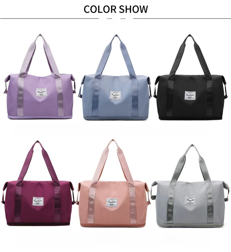 Podręczna torba podróżna, męska torba podróżna biznesowa, lekka torba bagażowa o dużej pojemności, wodoodporna torba fitness dla kobiet, torba do jogi_voghion.com