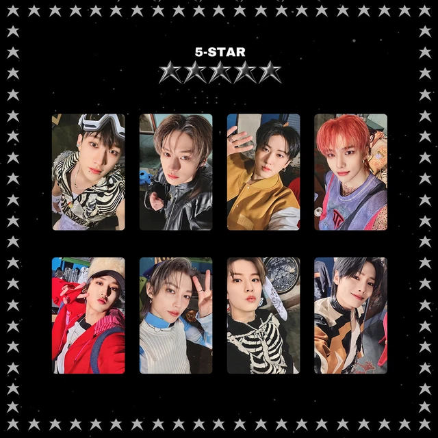 8pcs/set Kpop Stray Kids SKZ 5-STAR Photocards - AliExpress