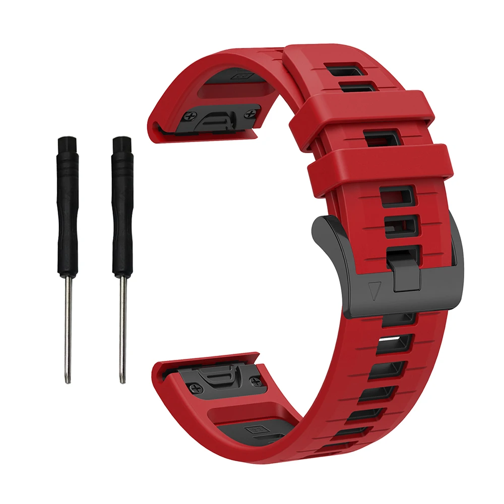 Premium Silicone Watch Strap - QuickFit Release, Multi-Size Options