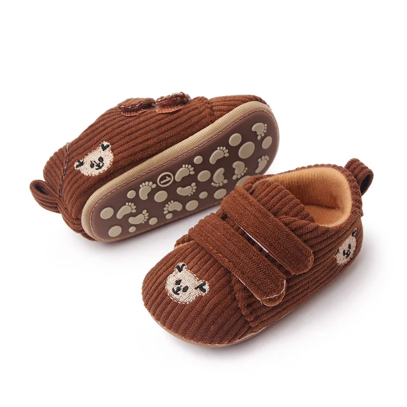 Spring and Autumn Style 0-1 Year Old Cartoon Casual Anti drop Baby Shoes Soft Sole Baby Girls Boys Walking Shoes - Image 6
