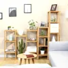 5-Tier Bamboo Bathroom Shelf, Narrow Shelving Unit, Multifunctional Storage Rack, Corner Rack, for Kitchen, Living Room, Bedroom 2
