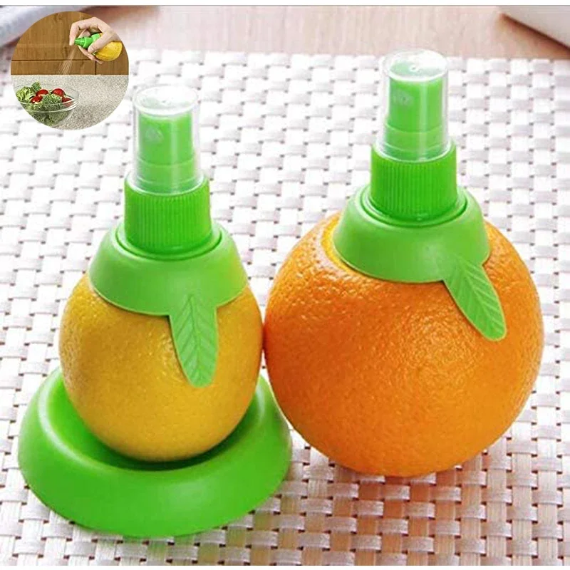 Manual Juice Squeeze Juicer Lemon Spray Mist Orange Fruit Squeezer Sprayer For Salad Fresh Flavor Kitchen Cooking Tools_voghion.com