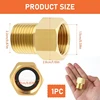 High Pressure Washer Coupler Metric M22 15mm Male to M22 14mm Female Reducer Thread Connector Hose Garden Water Pipe Adapter 4