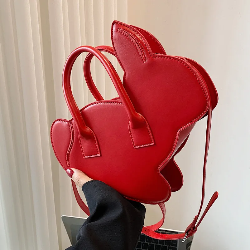 

Cute Rabbit Women Handbags Funny Bunny Purses for Women 2023 Harajuku Shoulder Crossbody Bag Animal Designer Bags Tote Clutch