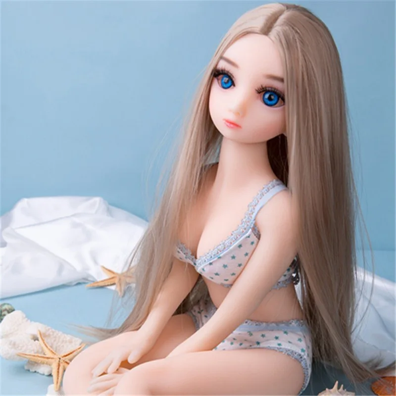 65cm Full Body Solid Silicone Animation Small Doll Mini Action Figure