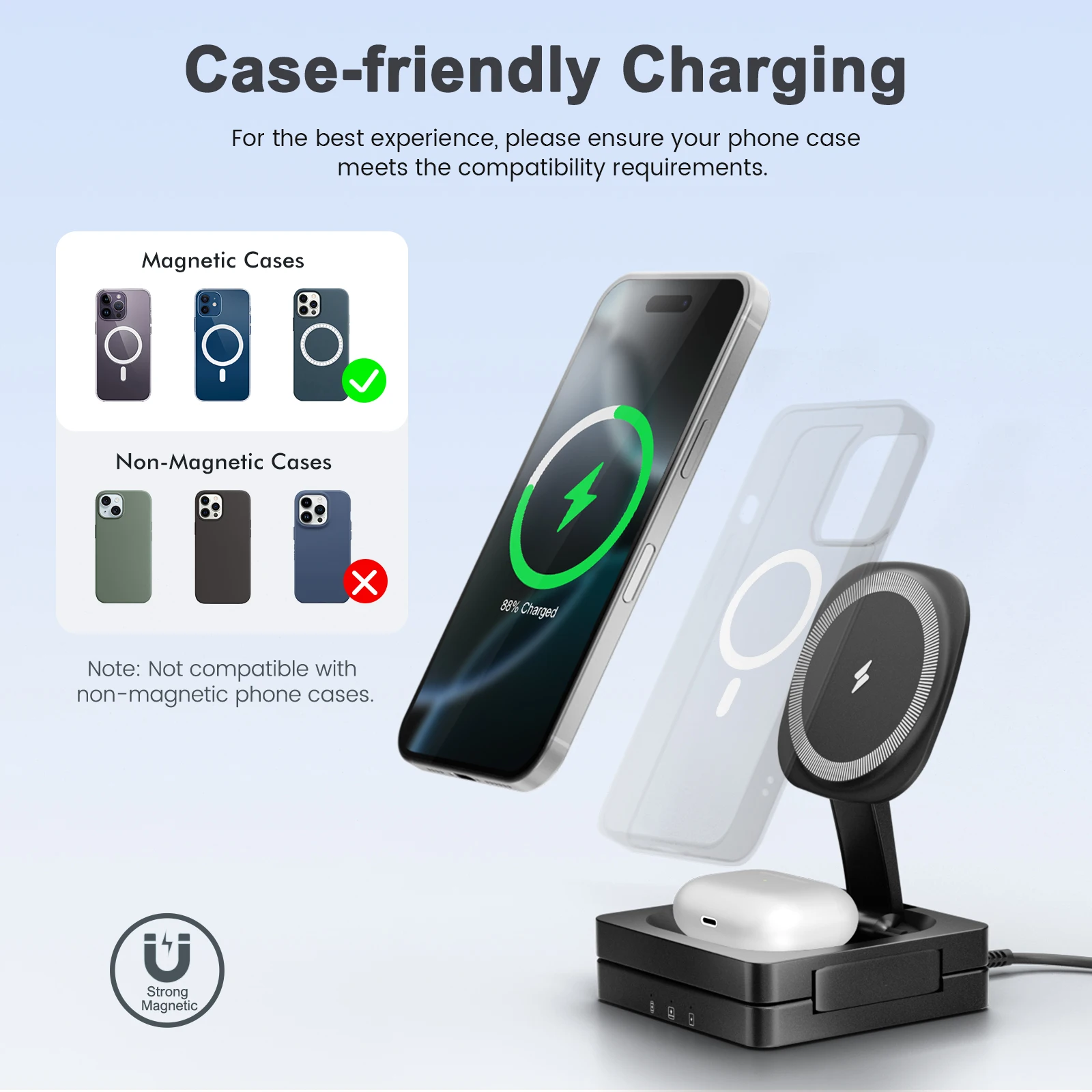 3-in-1 Folding Travel Charging Pad thumbnail 5