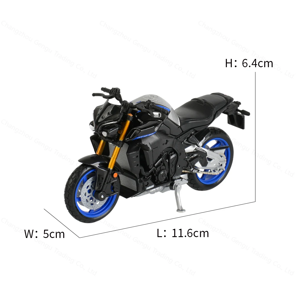 Maisto 1:18 2023 Yamaha MT10 SP Static Die Cast Vehicles Collectible Hobbies Motorcycle Model Toys 3