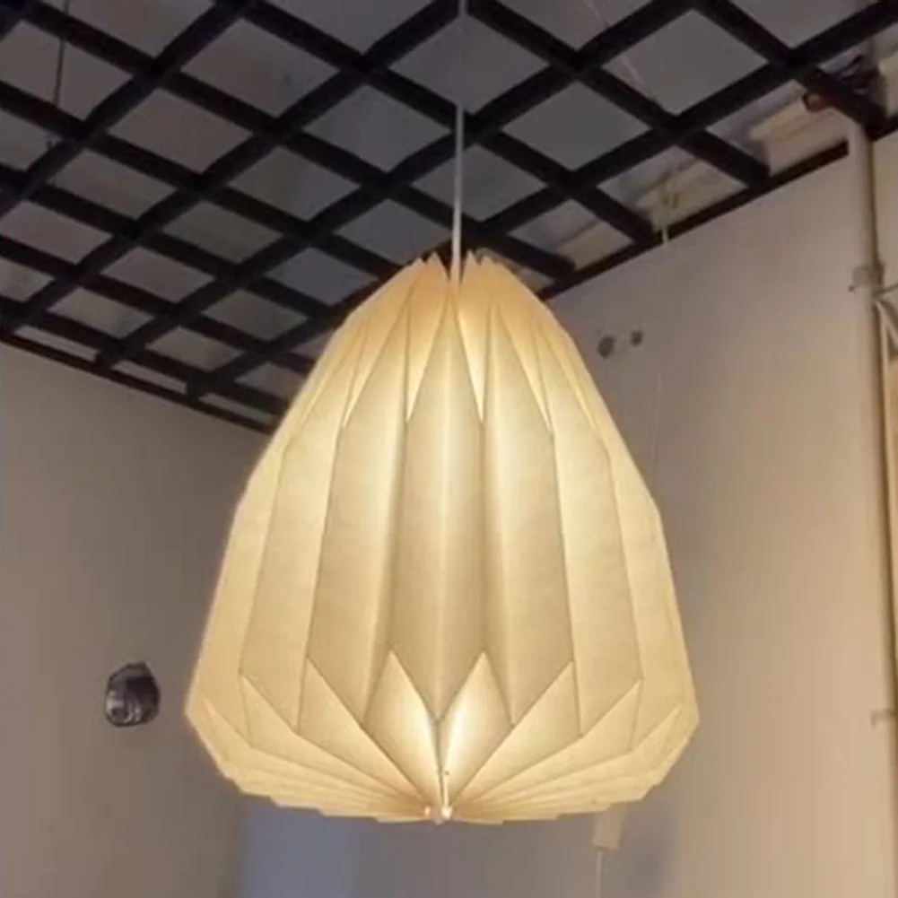 Lampada a sospensione Origami lanterna paralume lampadario a sospensione a soffitto paralume decorazione fai da te Puzzle luci paralume moderno