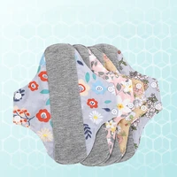 Graphene Cotton Antibacterial Pad, Pure Cotton Washable Sanitary Napkin, Leak Proof and Urine Proof Underwear Pad, Reusable 1