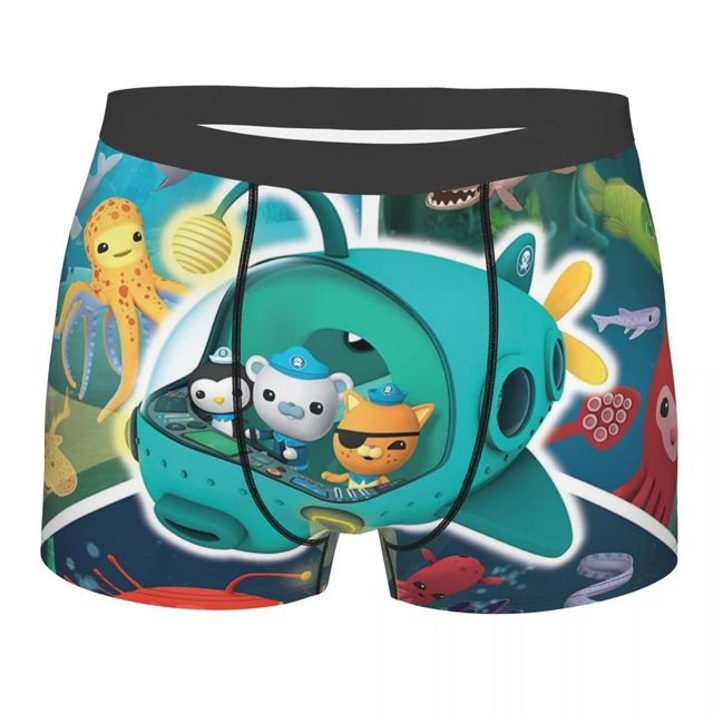 Fashion Boxer The Octonauts Anime Shorts Panties Briefs Men Underwear  Kawaii Cartoon Mid Waist Underpants for Male - AliExpress