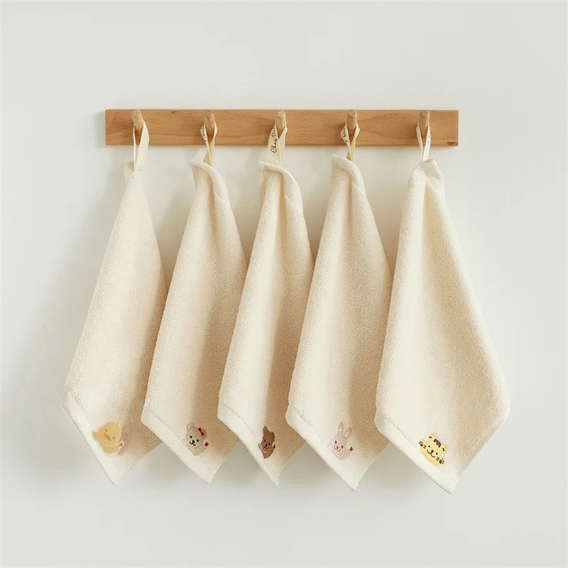 32X32CM Towels for Children Baby Towels Newborn Cotton Gauze Hanging Towls Baby Face Towel for Newborn Infant