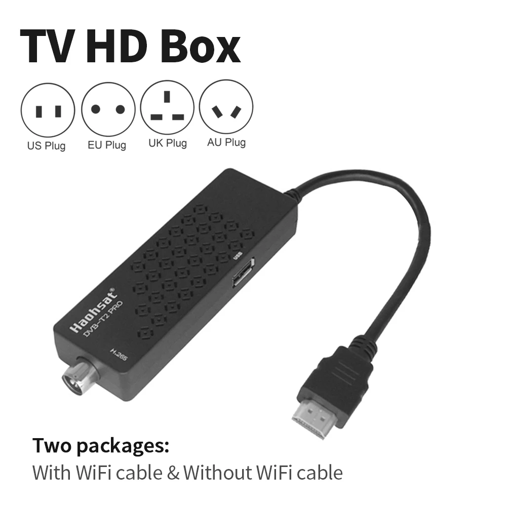Цифровой спутниковый декодер HD TV Set-Top Box DVB T2 USB 2 0 1080p тюнер чехол для телевизора