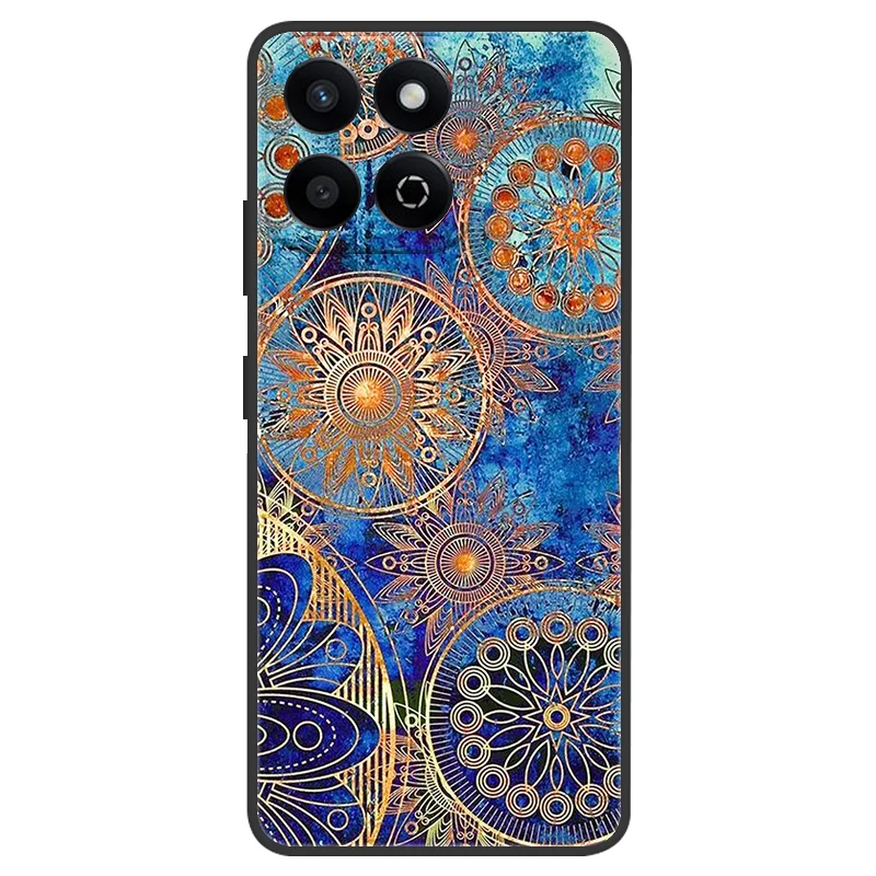 Luxury Silicone Soft Bumper Phone Case - Space Design