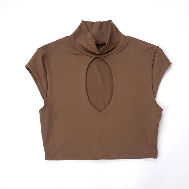 Carolyn Half High Round Neck Capri Set 5