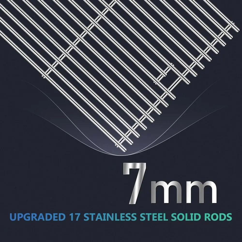 Replacement Parts for 5 Burner 720-0888N & 4 Burner 720-0830H Grills, 17 Cooking Grates, Heat Plates, Tubes