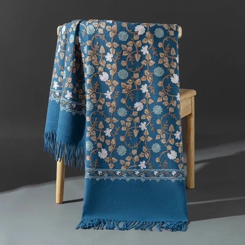 Ginkgo leaves-haze Blue