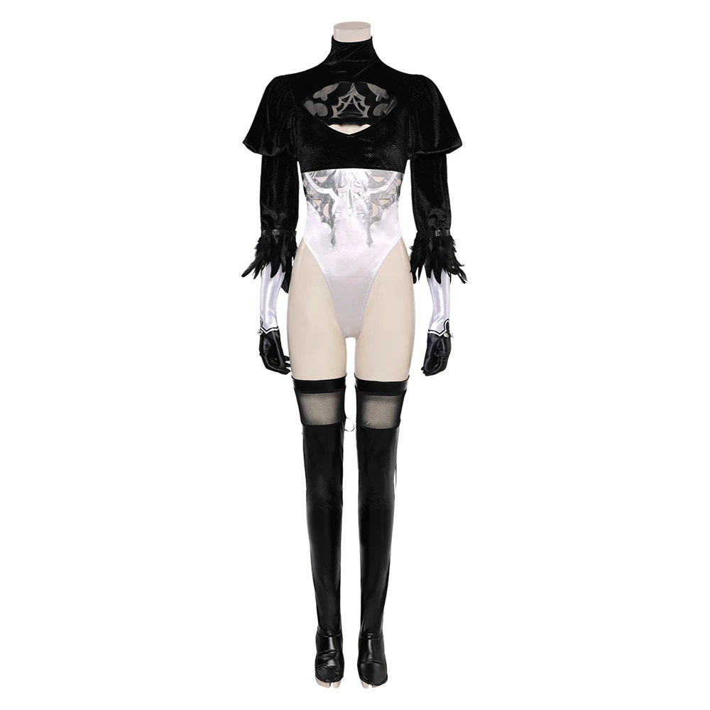 YoRHa ڽ ڽƬ  NieR Cos 丶Ÿ ǻ, ҳ Ÿ Ʈ, ÷ ҷ īϹ Ʈ ׼, 2B
