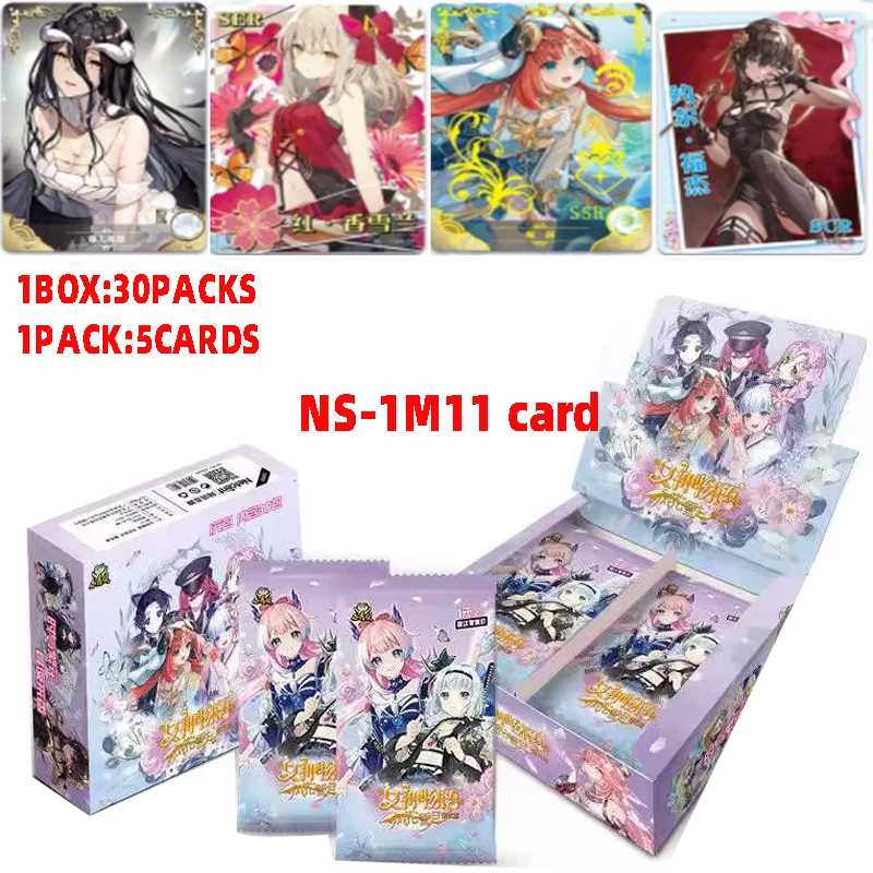 2023 New Goddess Story Ns-1M11 Cards Prmo Packs Girl Party Booster Box Rare Collection Card Regalo Giocattolo Per Bambini