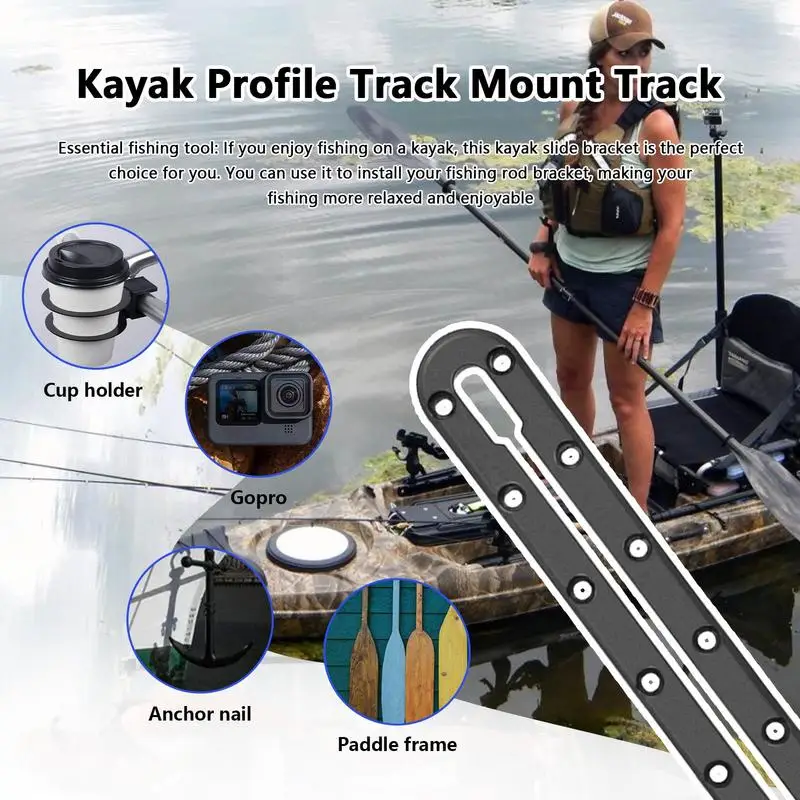 Kayak Accessories Track Kayak Mount Track For Paddle Holder Clip