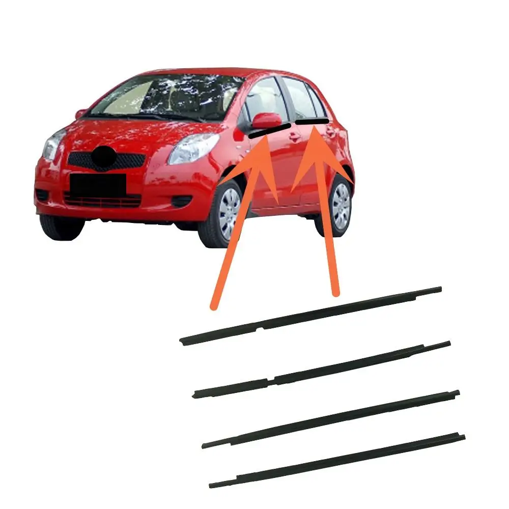 резиновые наружные окна для хэтчбека Yaris 2006-2013