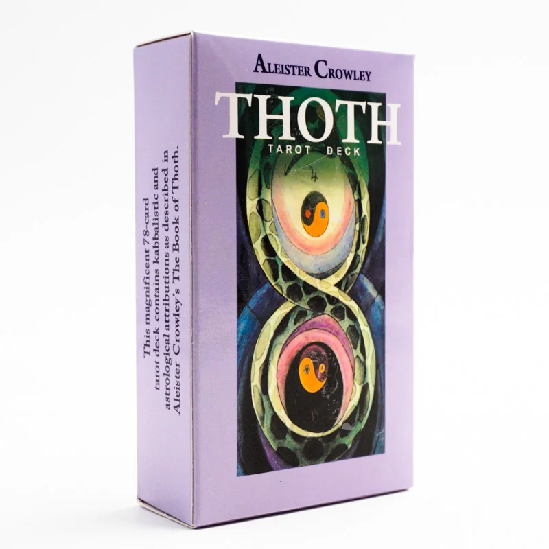 

Thoth Tarot Tarot Deck Tarot Card Tarot Deck Oracle Card Tarot Cards The Deck for Fate Divination Tarot Deck