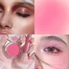 Brighten Face Blush Palette Face Contouring Face Blusher Cheek Tint Cheek Rouge Waterproof Monochrome Matte Female Makeup 1pc 4