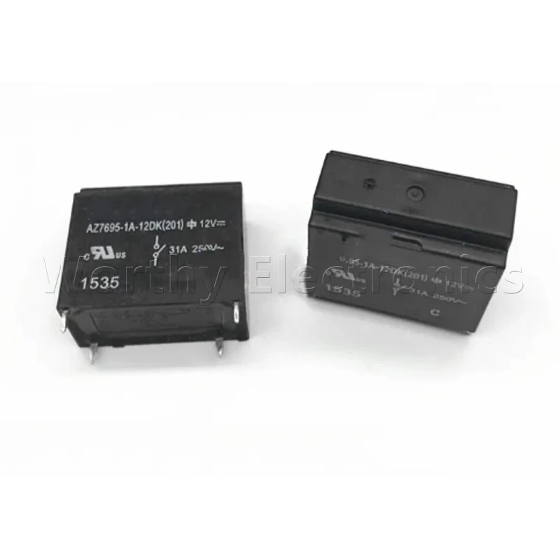 Бесплатная доставка, 10 шт./партия, реле, 12 В постоянного тока, 31 А, 4 контакта, фотоэлемент (201)
