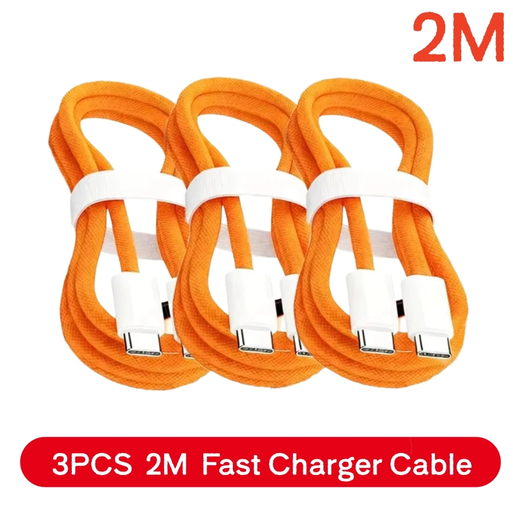 ตัวเลือกสินค้า สายชาร์จ USB-C 3 เส้น รองรับ 240W ชาร์จเร็วทุกแบรนด์