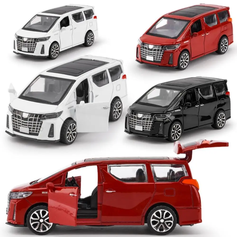 

Doors Openable Vehicle Models Birthday Gift Business Diecast Alloy Car Model Metal Educational Pull Back Car Kids Gift