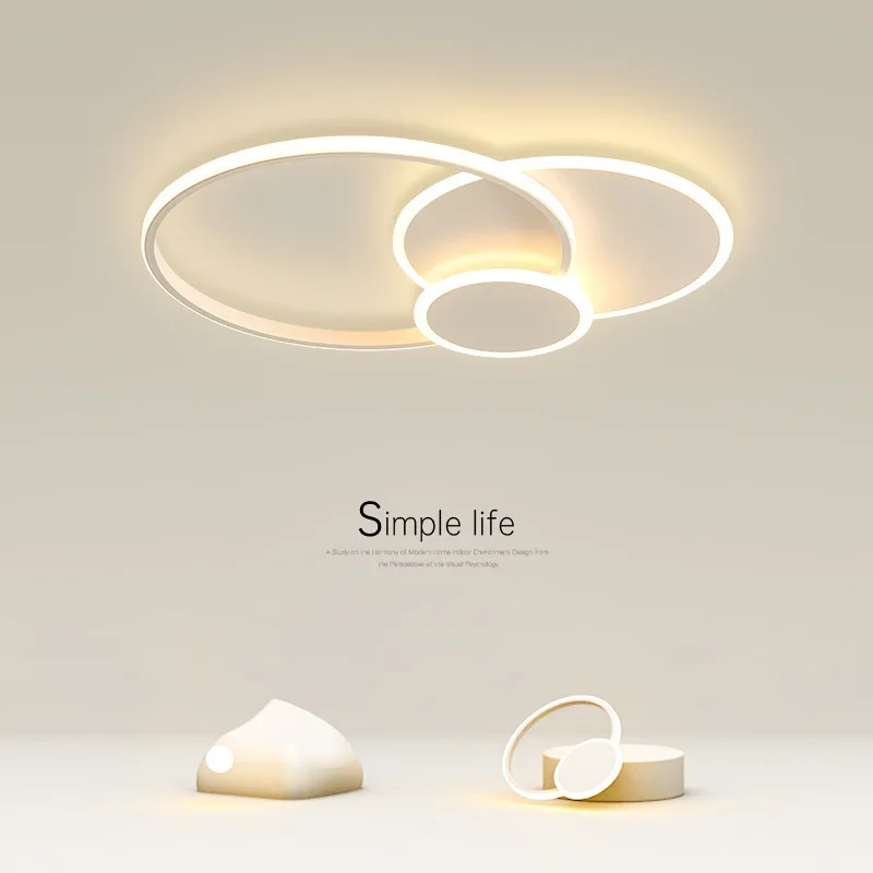 

Creative Master Bedroom Lamp Simple Modern Intelligent Cloud Ceiling Lights Nordic Cream Household Children's Living Room Lamp