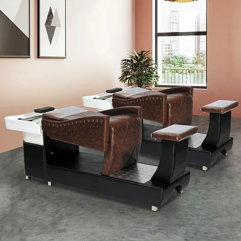 성인용 마사지 헤어 워싱 침대, 헤드 스파 라운지, 물 순환 샴푸 의자, 살롱 가구, 신라 펠루케리아, MQ50XF  Best5