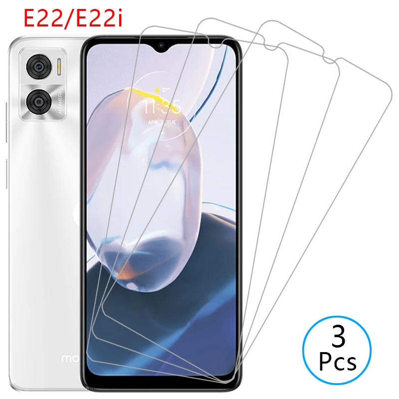 Vetro Temperato Protettivo Per Motorola Moto E22 E22I Protezione Dello Schermo Su Motoe22 Motoe22I E 22 I 22I 22E Pellicola Per Telefono Glas 9H Mot