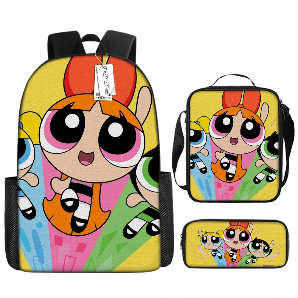 The Powerpuff Girls Square Lunch Bag