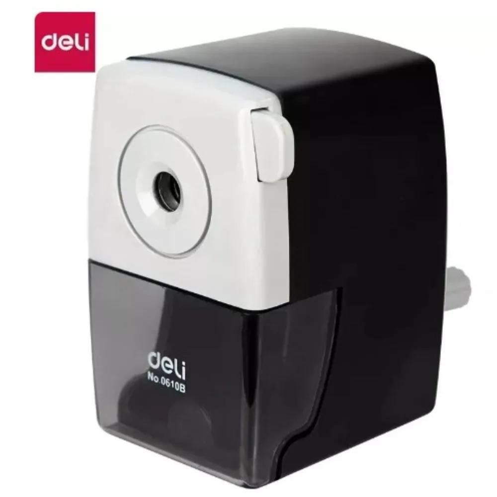 

Plastic Pencil Sharpener Anti Slip Handle Sharp Blade Hand Crank Pencil Sharpener Wear Resistant Machine Pencil Cutter Pencil