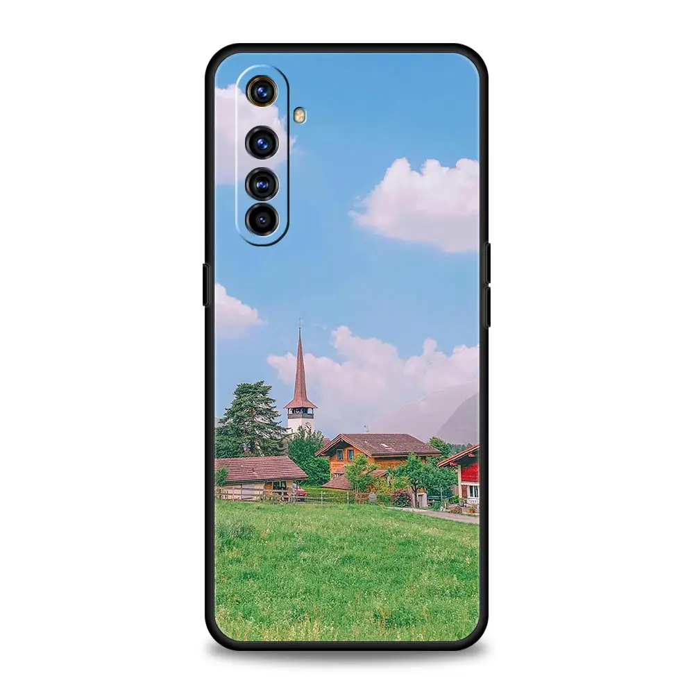Blue Sky White Cloud Decorative Home Phone Case
