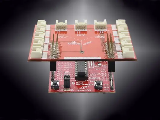 1 Pz 103020019 Grove Base Boosterpack Scheda Di Estensione Del Sensore Launchpad Exp430G2Et Muslimycc2640 Cc26X1R2 Cc1310 Cc1352