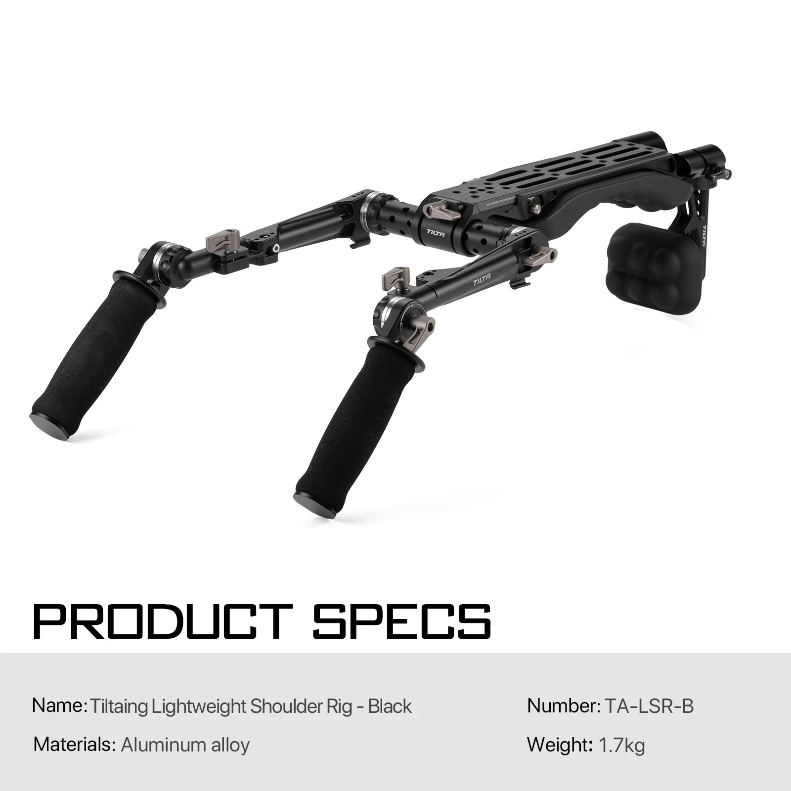 Tilta Tiltaing Lightweight Shoulder Rig, Black