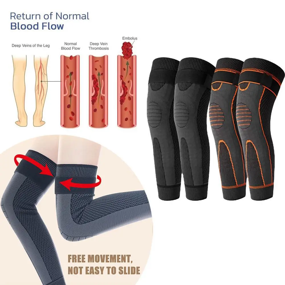 Tourmaline Acupressure Selfheating Knee Sleeve With Tourmaline Self