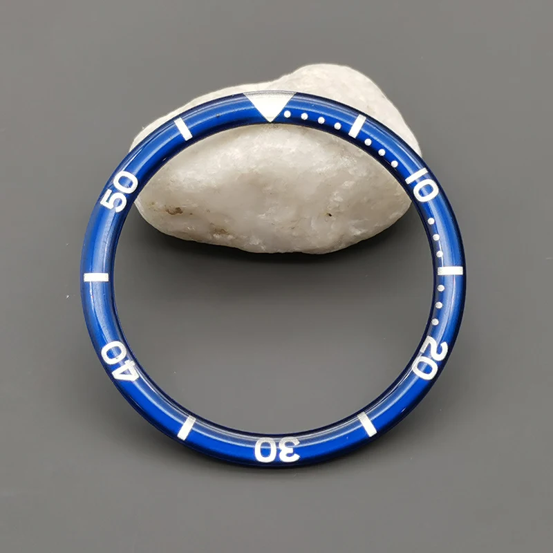 Flat Resin Aluminium Watch Bezel Insert