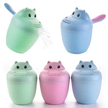 Baby Shampoo Rinser Durable Kids Shampoo Rinse Cup Bath Shower Washing Head Children Bathing Baby Shower Spoons 1