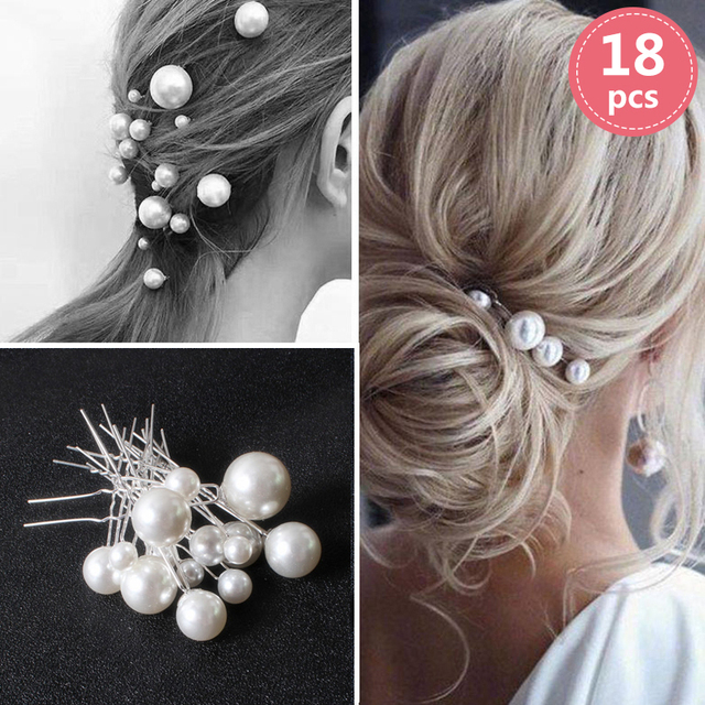Elegant Crystal Bride Hair Comb Headwear Rhinestone Pearl Bridal Hair Clip Accessories Jewelry for Women Braiding Tool