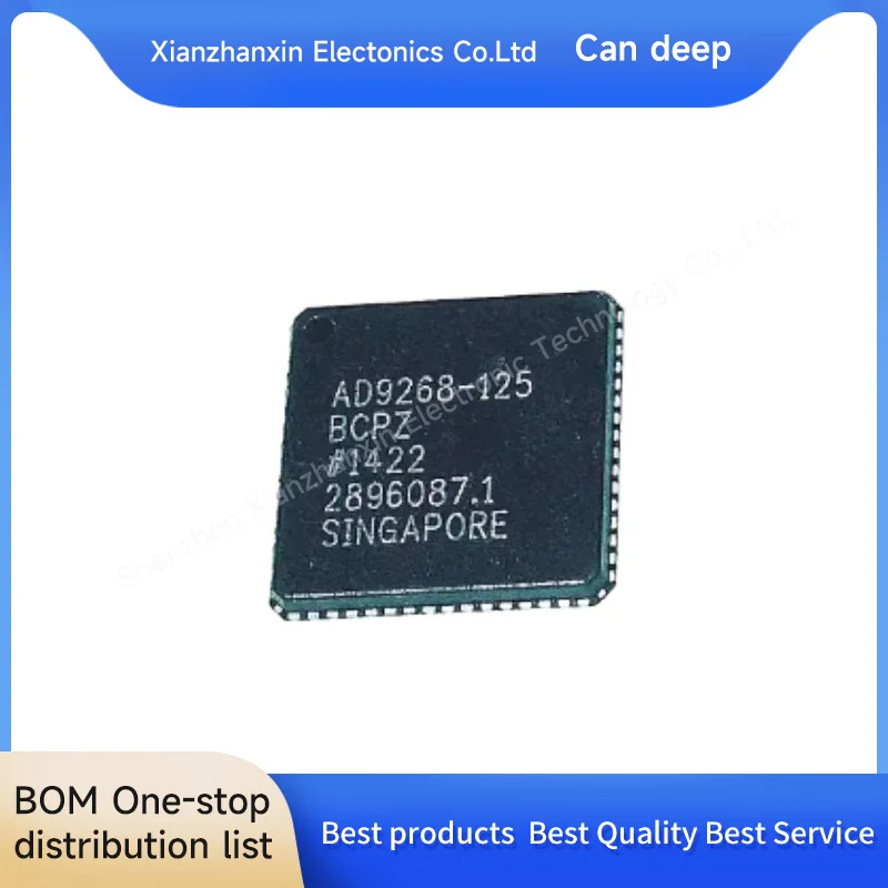 

1pcs/lot AD9268BCPZ-125 AD9268-125 AD9268 LFCSP-64 Analog to digital conversion chip in stock