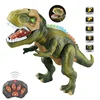 Electric RC Dinosaur Kids Pet Toys Tyrannosaurus Rex Remote Control Animal Model Eyes Shine Walk Sounds For Boy Children Gifts 1