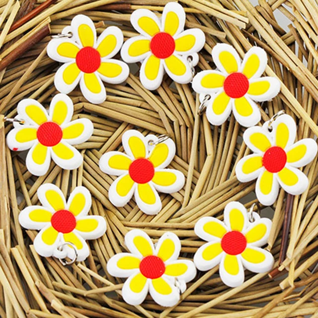 100Pcs DIY Colorful Handmade Rainbow Loom Soft Pendant Rubber Band Bracelet Jewelry Accessories Making Toys for Girl Mixed Color 4