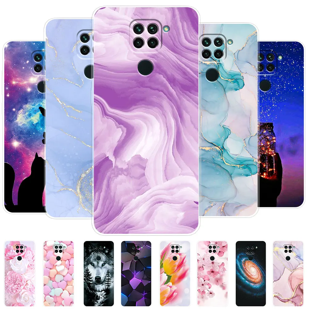 Per Xiaomi Redmi Note 9 Note 9T Custodia Per Note 9 Pro Custodie Morbide In Silicone Tpu Marmo Per Redmi Note 9S 9 Pro Max Bumper Bags