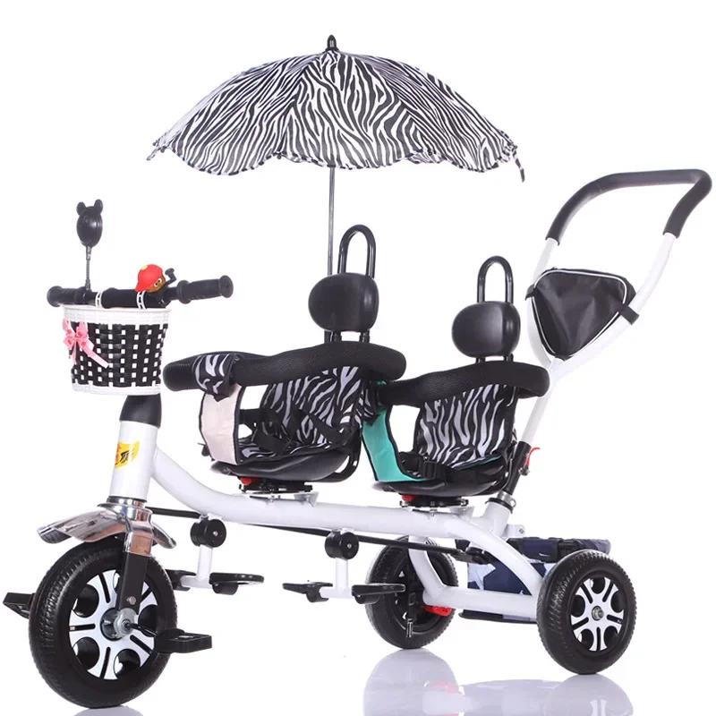 

Детские коляски, двойные, с воздушным колесом, универсальные детские коляски для путешествий, трехколесные коляски для продажи