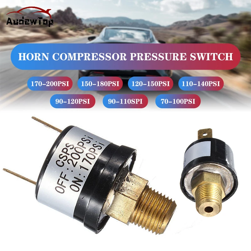 Air Compressor Switch Valve 70-100PSI 170-200PSI 120-150PSI 90-120PSI 150-180PSI 125-200PSI