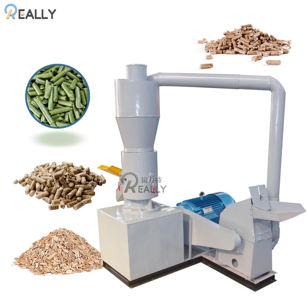 Industrial Sawdust Straw Solid Automatic Wood Grinders Burning Wood Pellet Mill Making Machine Biomass Line Maker Price industrial automatic energy saving new type water circulating biomass wood pellet fuel burner gasifier for boiler